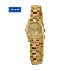 Marc Jacobs Gold Metal Bracelet Watch